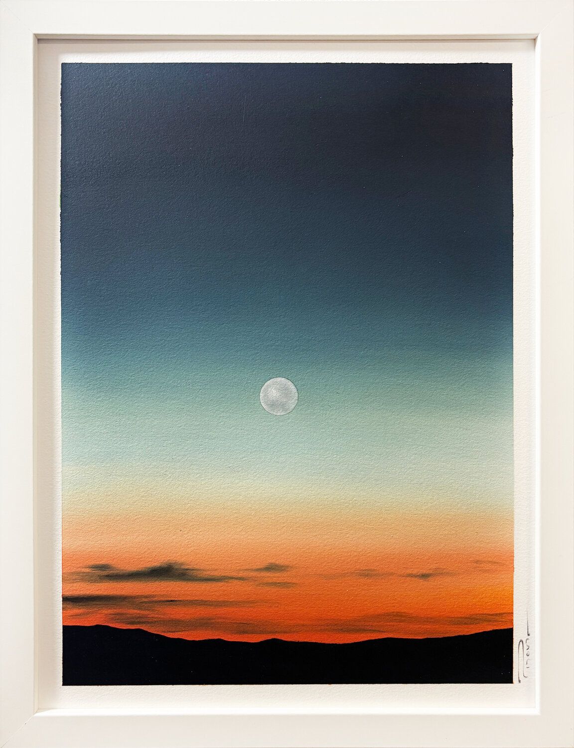 Maungakaramea at dawn Peter Pitout Original painting for sale