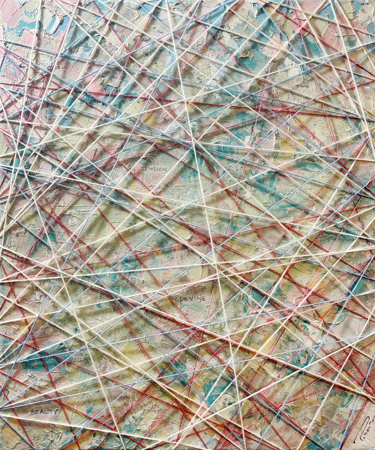 Chaos Theory - Time Tension Devine Beauty Peter Pitout Original painting for sale