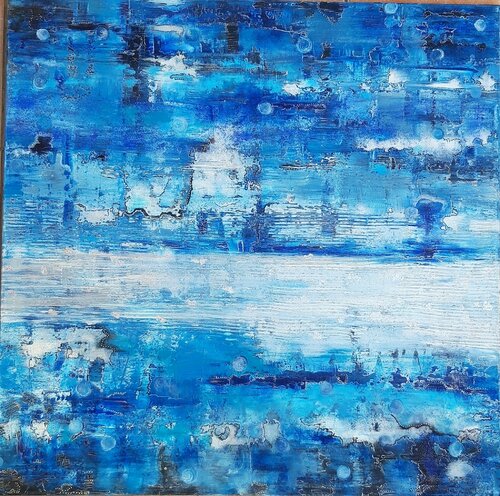 LA VAGUE van KHATIS, Schilderij te koop op Singulart