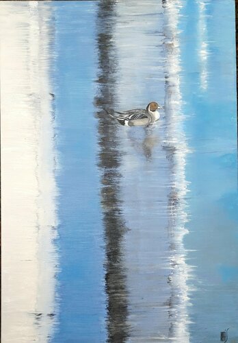 MON CANARD by KHATIS, Painting for Sale on Singulart