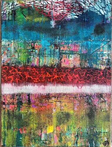 MON JARDIN de KHATIS, Pintura a la venta en Singulart