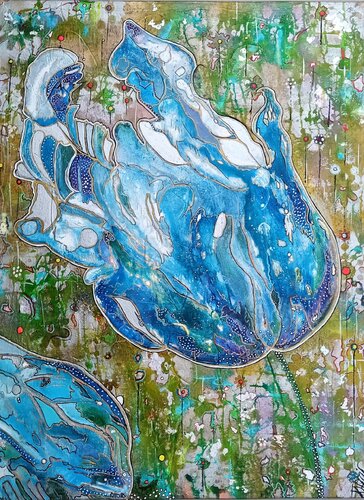 TULIPE LAZULI de KHATIS, Pintura a la venta en Singulart