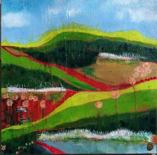 MES COLLINES de KHATIS, Pintura a la venta en Singulart