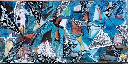 HISSEZ LES VOILES by KHATIS, 絵画 for Sale on Singulart