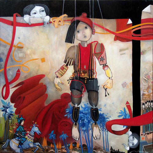 le pantin à la clé Jean Louis Mendrisse