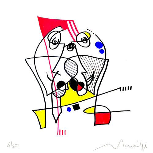 DUO sur dibond encadrée by Jean Louis Mendrisse, Print for Sale on Singulart