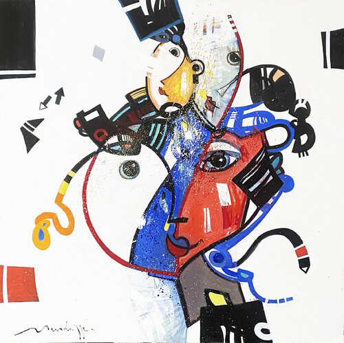 derniere seance chez le psy de Jean Louis Mendrisse, Pintura a la venta en Singulart