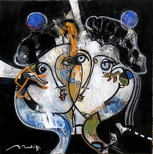les pompons bleus Jean Louis Mendrisse
