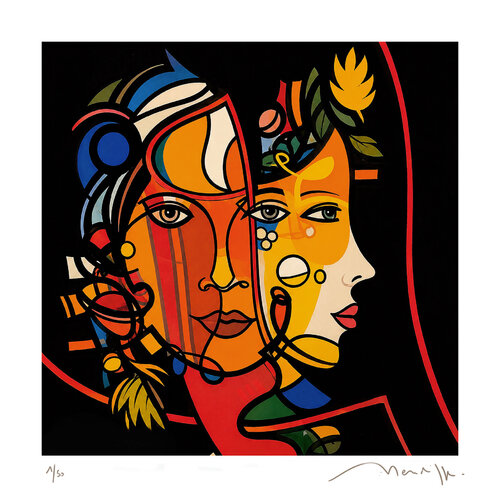 double vue 2 de Jean Louis Mendrisse, Impresión a la venta en Singulart