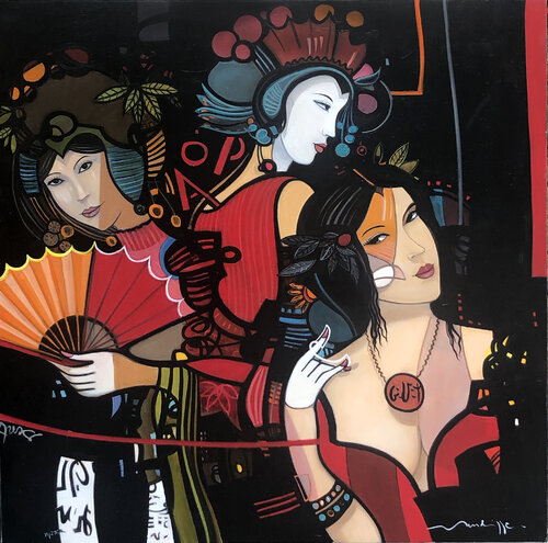 un air de geisha Jean Louis Mendrisse
