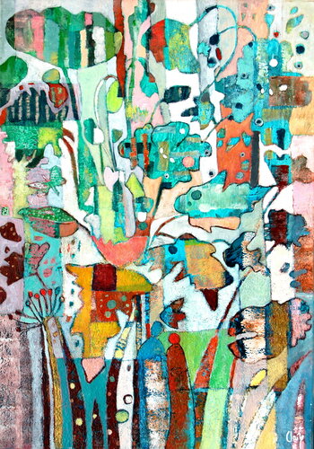 Exubérance van Claire Biette, Schilderij te koop op Singulart