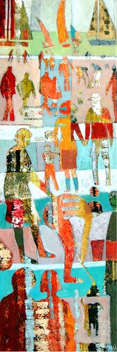 Escapade by Claire Biette, Painting for Sale on Singulart