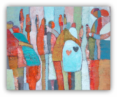 enlacés di Claire Biette, Pittura in vendita su Singulart