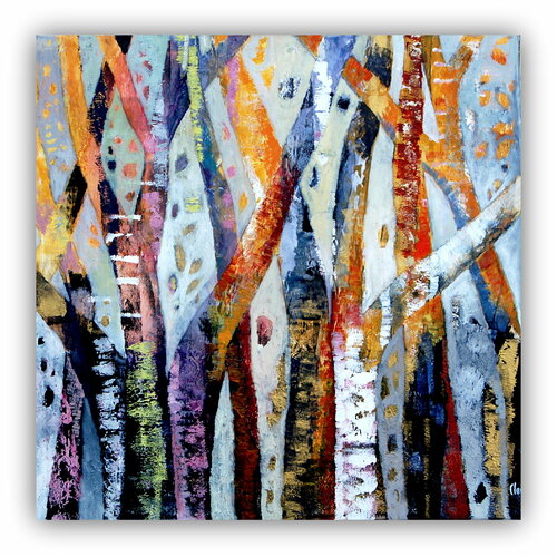 Forces vives 2 van Claire Biette, Schilderij te koop op Singulart