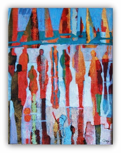 chemin de vie di Claire Biette, Pittura in vendita su Singulart