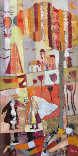 Le rêve by Claire Biette, Painting for Sale on Singulart