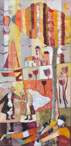 Le rêve by Claire Biette, Painting for Sale on Singulart