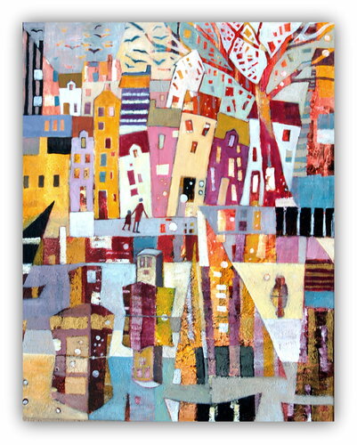 soufle d'automne di Claire Biette, Pittura in vendita su Singulart