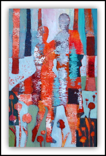ensemble vers la vie di Claire Biette, Pittura in vendita su Singulart