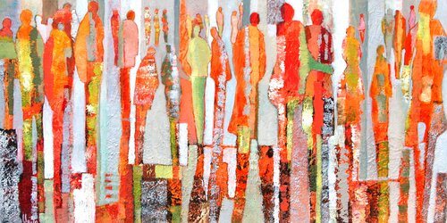 Vous êtes la lumière du monde by Claire Biette, Painting for Sale on Singulart