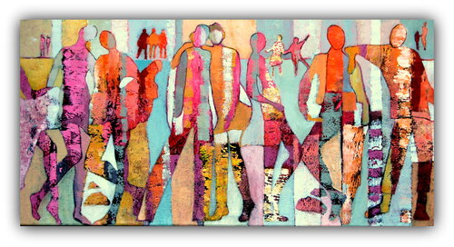 Précieuse amitié di Claire Biette, Pittura in vendita su Singulart