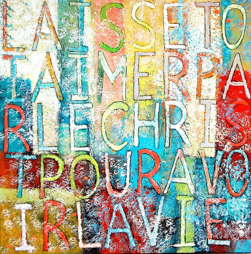 Laisse toi aimer by Claire Biette, Painting for Sale on Singulart