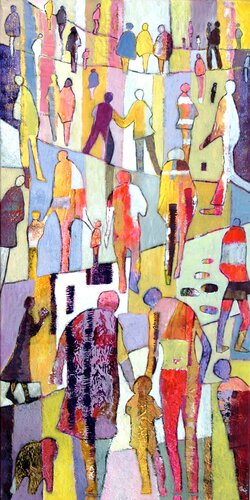 Le chemin de la vie di Claire Biette, Pittura in vendita su Singulart