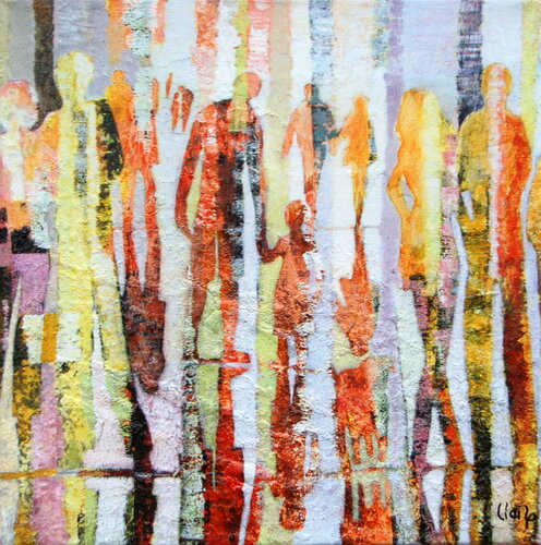 Le chemin de la confiance di Claire Biette, Pittura in vendita su Singulart