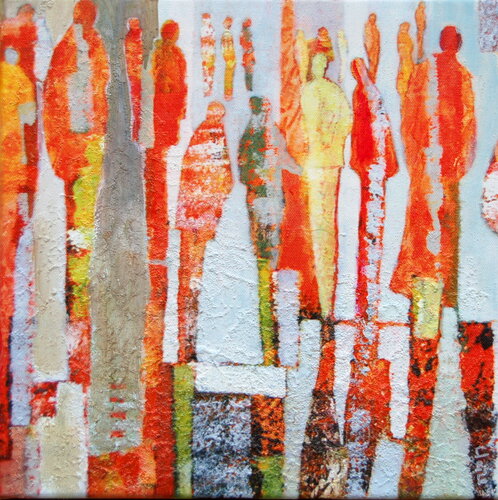 Une lumière sur la route di Claire Biette, Pittura in vendita su Singulart