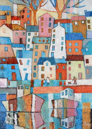 Au calme di Claire Biette, Pittura in vendita su Singulart