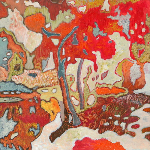 envollée céleste 2 di Claire Biette, Pittura in vendita su Singulart
