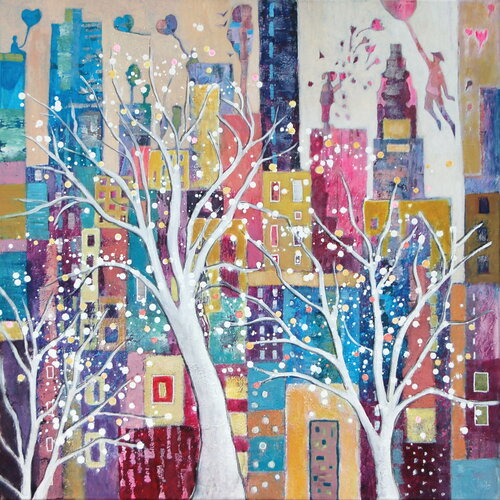 Promesses by Claire Biette, Painting for Sale on Singulart