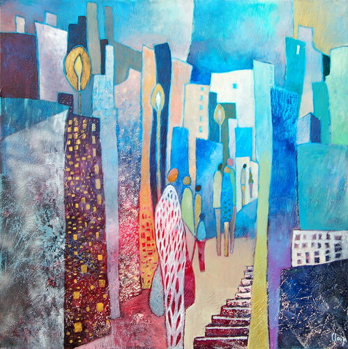 La porte étroite by Claire Biette, 회화 for Sale on Singulart