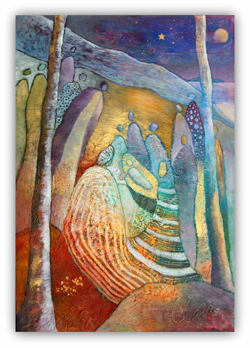 nativité van Claire Biette, Schilderij te koop op Singulart