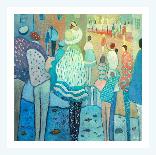 Dimanche van Claire Biette, Schilderij te koop op Singulart