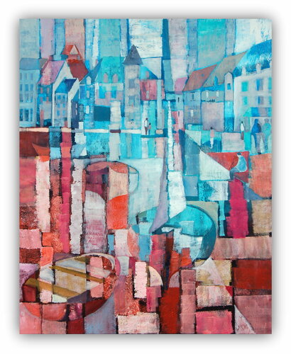 Port d'attache van Claire Biette, Schilderij te koop op Singulart