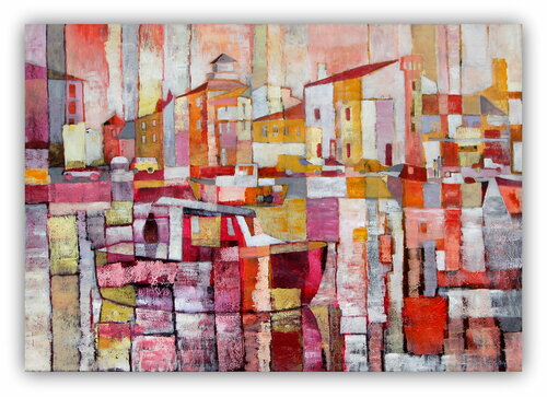 Nouveau départ (saint Martin de Ré) van Claire Biette, Schilderij te koop op Singulart