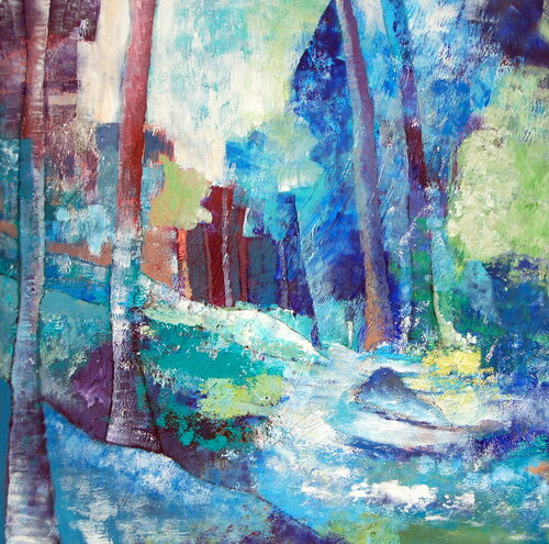 Ressourcement di Claire Biette, Pittura in vendita su Singulart