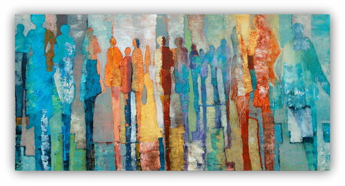 Une lumière sur mon chemin van Claire Biette, Schilderij te koop op Singulart