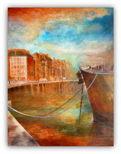 Départ di Claire Biette, Pittura in vendita su Singulart