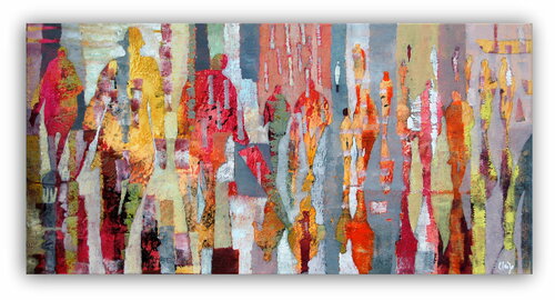 Chemin de vie 7 van Claire Biette, Schilderij te koop op Singulart