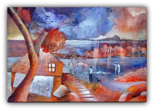 Un chant nouveau by Claire Biette, Painting for Sale on Singulart