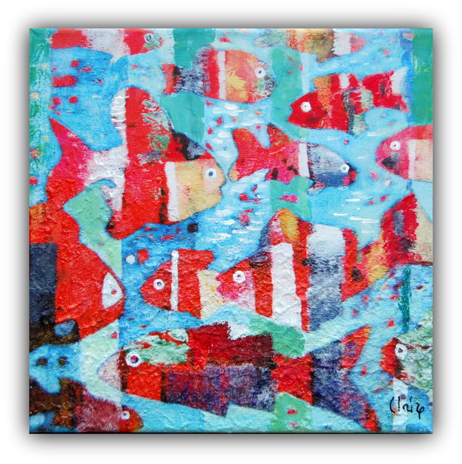 poissons rouges Claire Biette