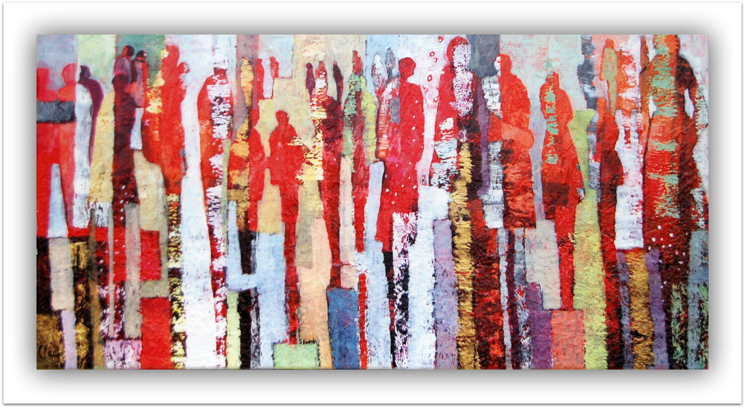 Symphonie en rouge Claire Biette