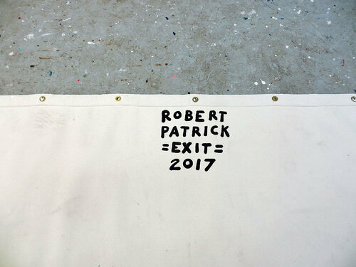 =EXIT=signature_on_back by Robert Patrick, Painting for Sale on Singulart