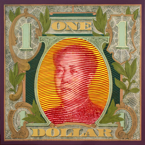 The new One dollar 2 de Jose Gabaldon, Pintura a la venta en Singulart