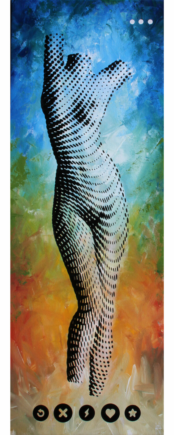 Venus manca Jose Gabaldon Pintura original en venta