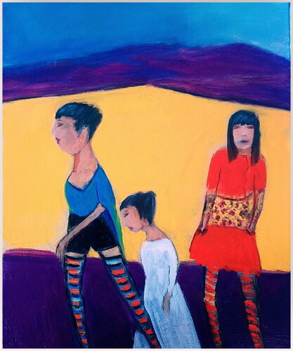 Toujours on avance de Victorine Follana, Pintura a la venta en Singulart