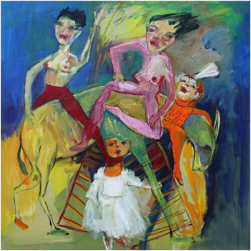 Le bon moyen d'y arriver von Victorine Follana, Malerei kaufen auf Singulart