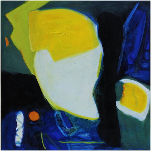 Lune d'amour di Victorine Follana, Pittura in vendita su Singulart